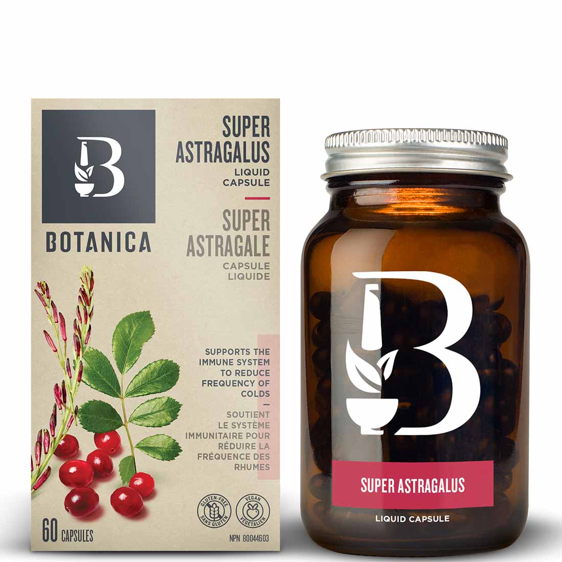 Botanica Super Astragalus, Liquid Phytocaps, 60 Capsules