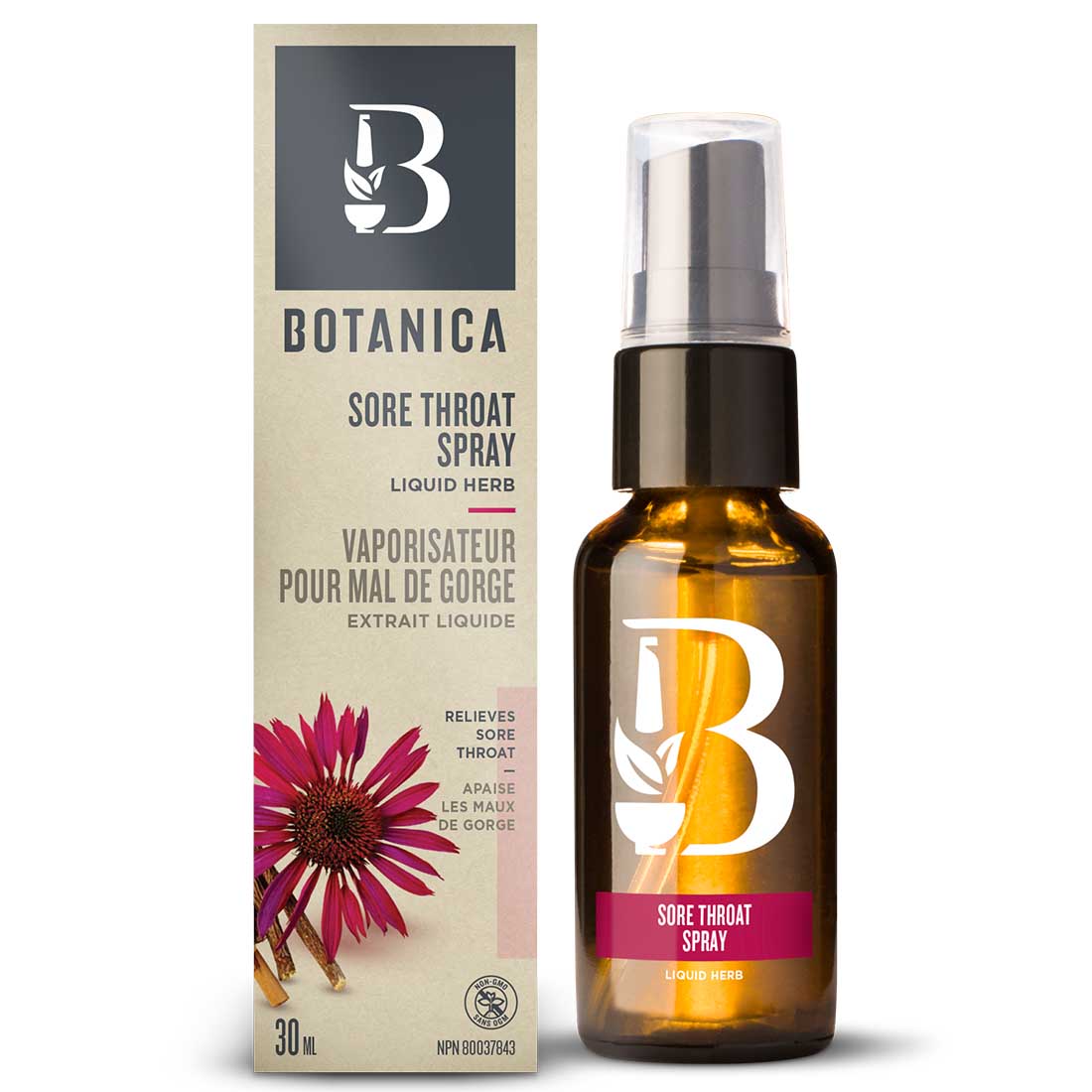 Botanica Sore Throat Spray (Anti-viral), 30ml