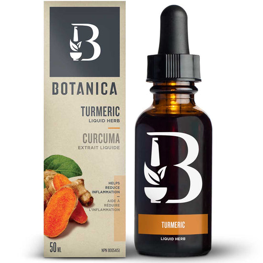 Botanica Turmeric Liquid Herb (Helps Reduce Inflammation), 50ml