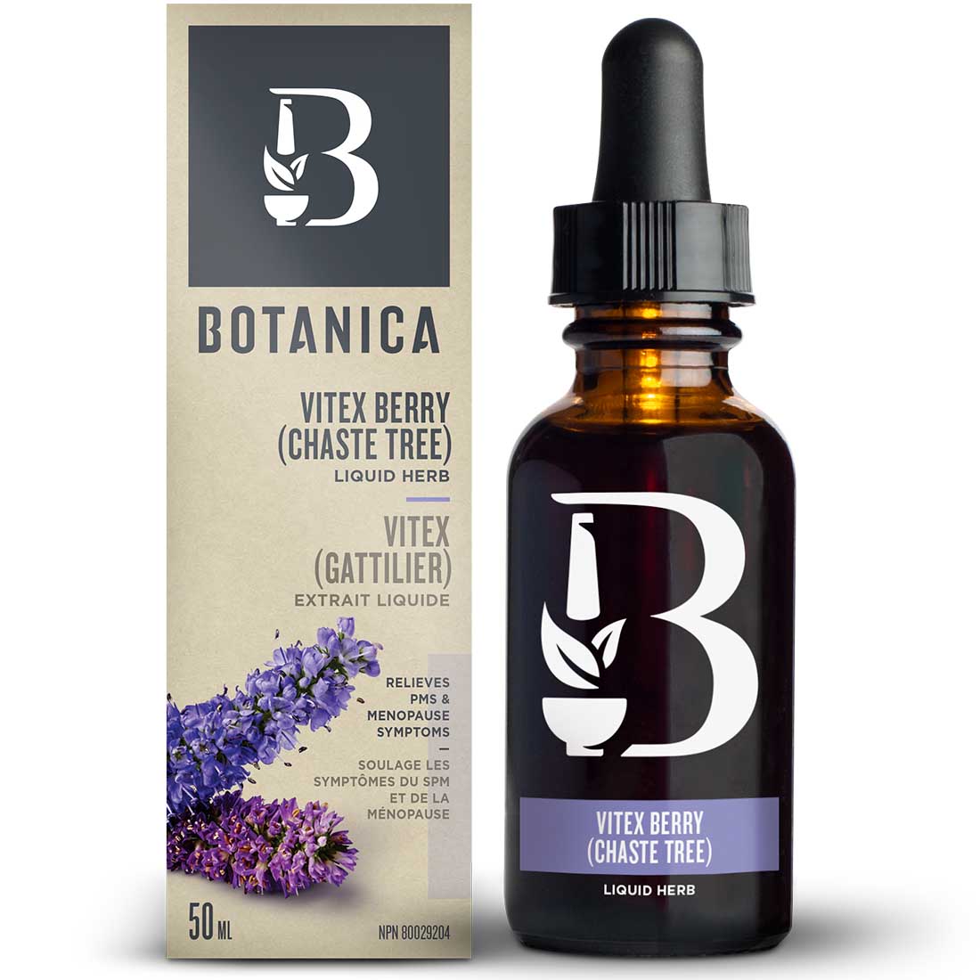 Botanica Vitex Berry (Chaste Tree) Liquid Herb, 50ml