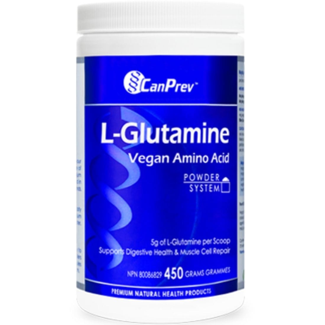 CanPrev L-Glutamine Powder (Vegan & Fermented), 450g