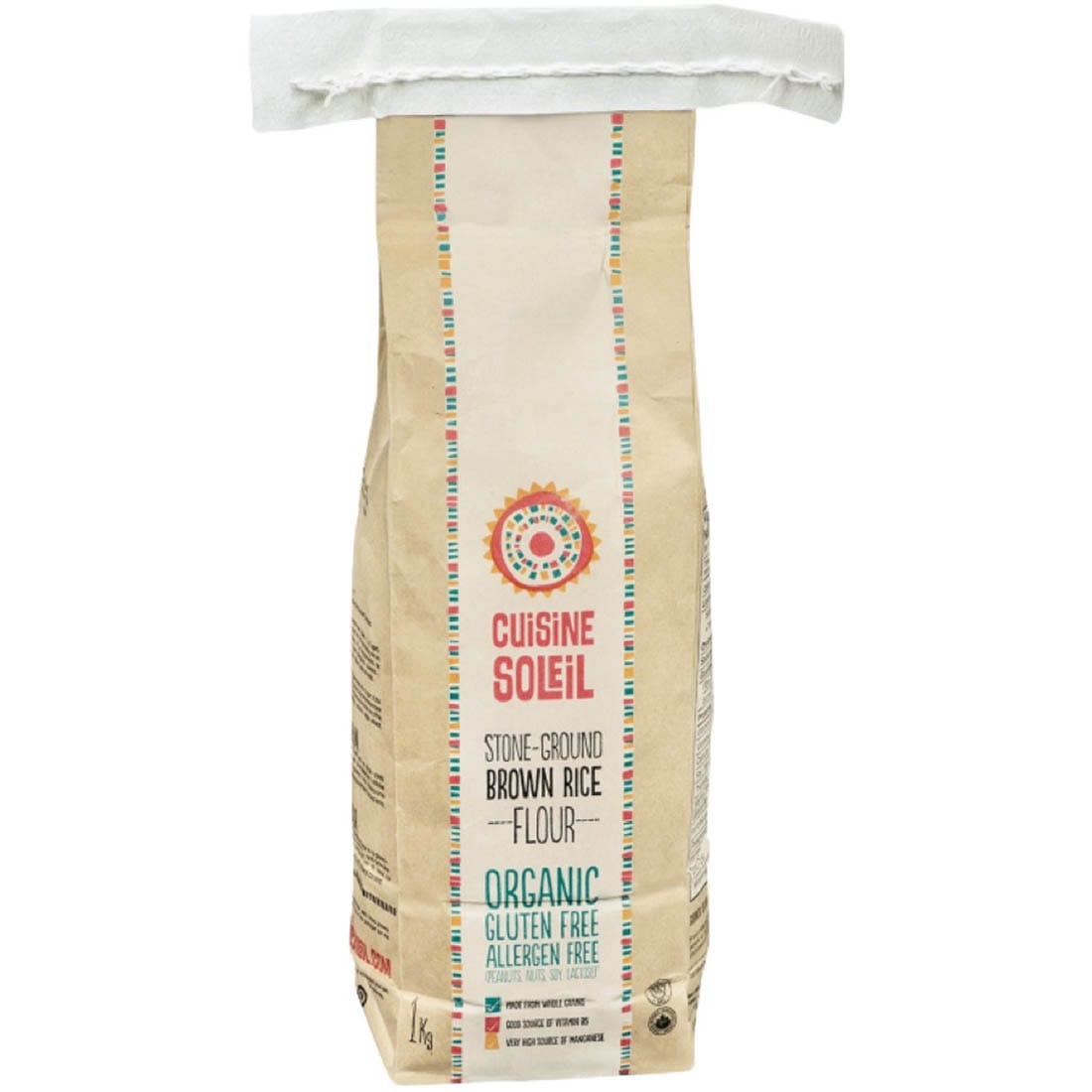Cuisine Soleil Organic Brown Rice Flour, 1kg