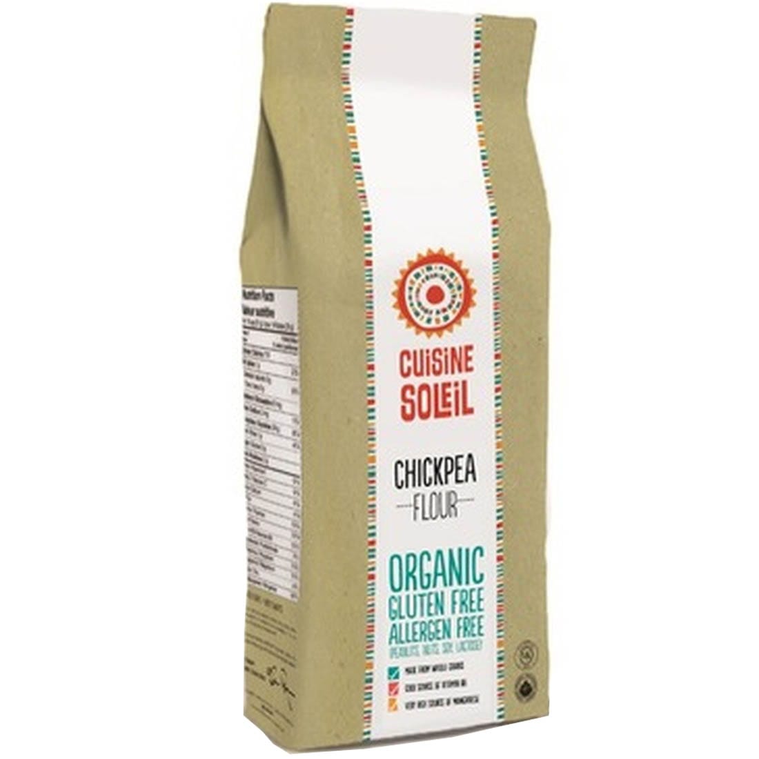 Cuisine Soleil Organic Chickpea Flour, 700g