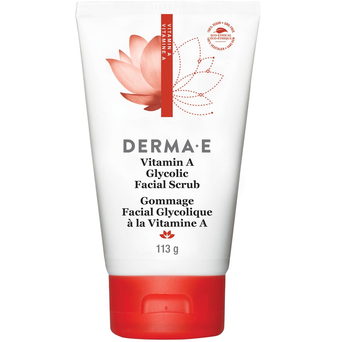 Derma E Vitamin A & Glycolic Facial Scrub, 113g