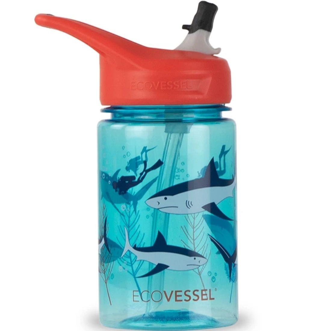 EcoVessel SPLASH Kids (Flip Straw Included), 350ml