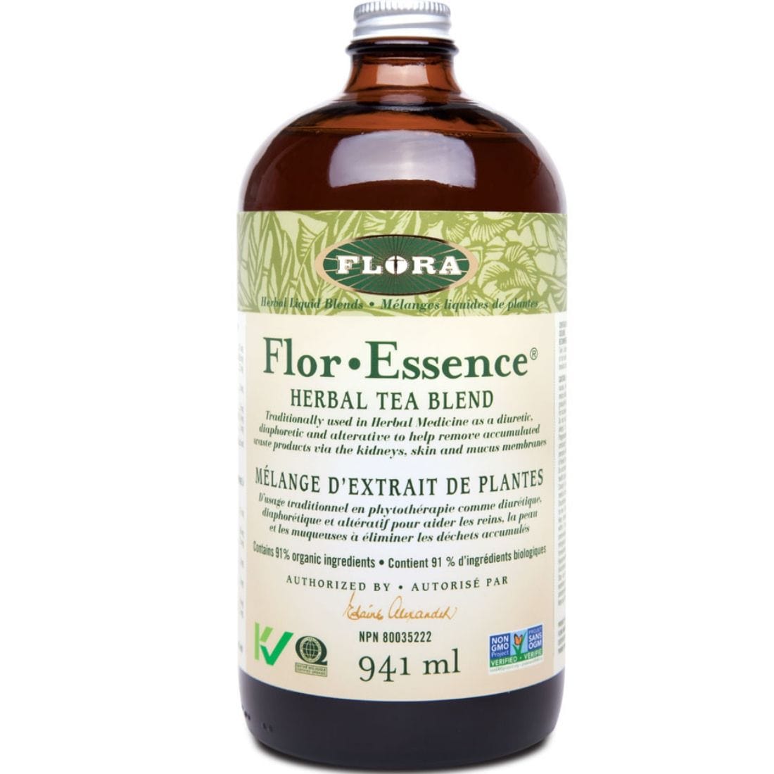 Flora Flor-Essence Herbal Tea Blend Herbal Cleanse Liquid