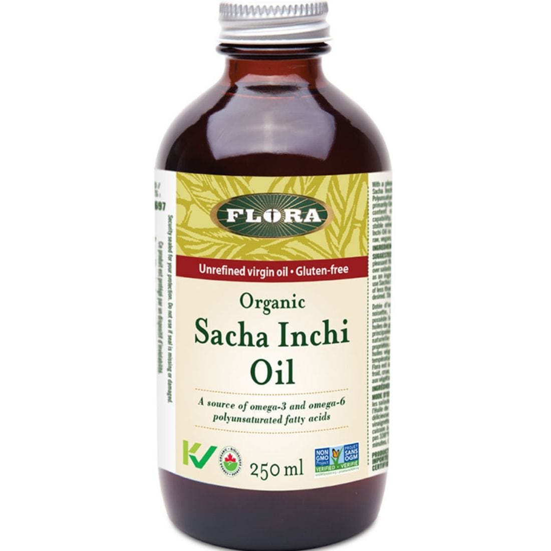 Flora Organic Sacha Inchi Oil, Peruvian, 250ml