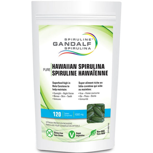 Gandalf Hawaiian Spirulina Tablets 1000mg