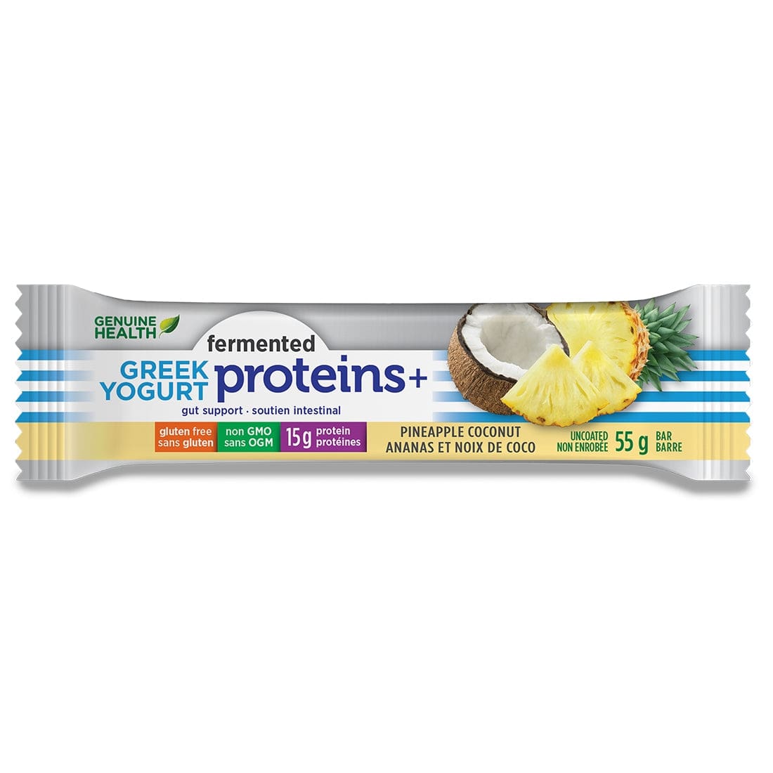 Genuine Health Fermented Greek Yogurt Proteins+ Bars