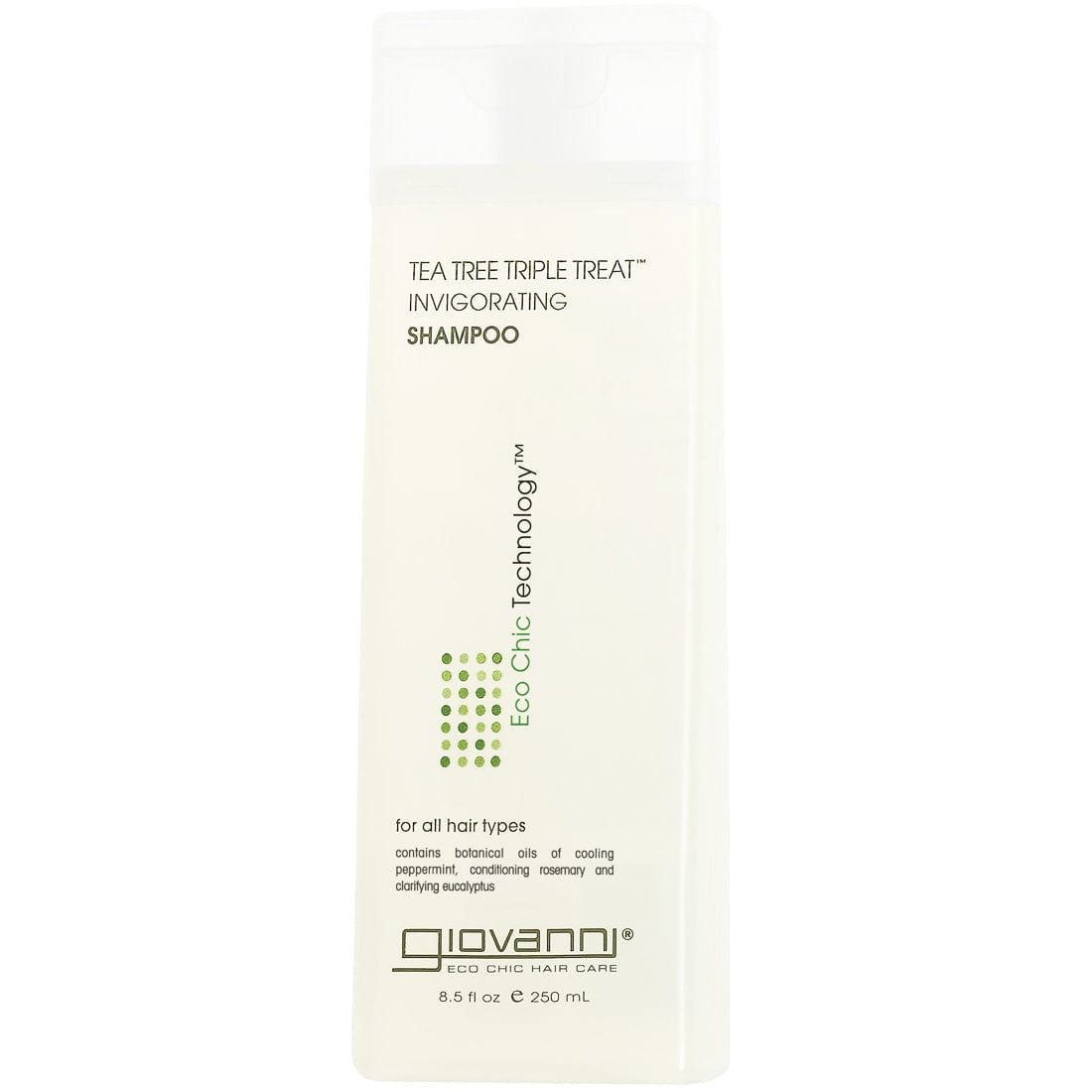 Giovanni Eco Chic Tea Tree Triple Treat Invigorating Shampoo, 250ml