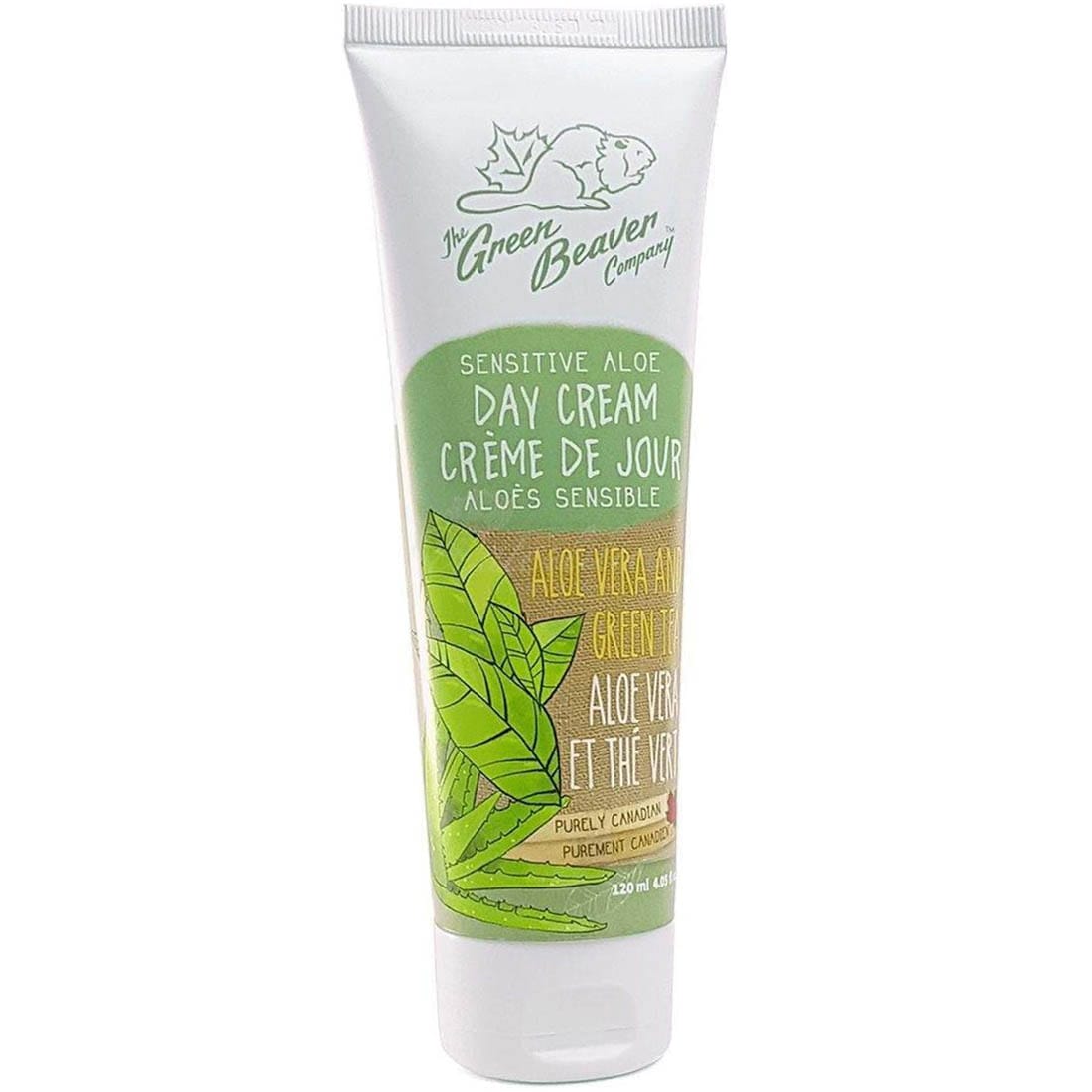 Green Beaver Day Cream with Aloe Vera & Green Tea, 120ml