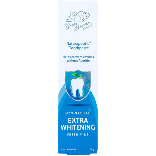 Green Beaver Extra Whitening Toothpaste, 100g (NEW!)