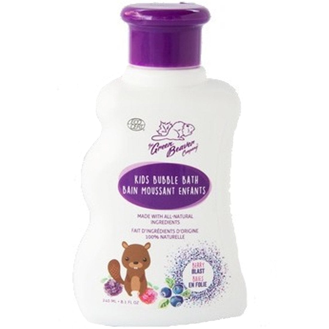 Green Beaver Junior Boreal Berries Bubble Bath, 240ml