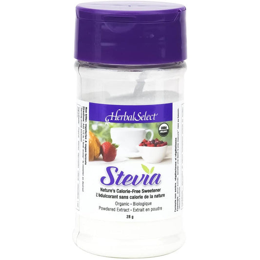 Herbal Select Organic Stevia Extract Powder, 28g