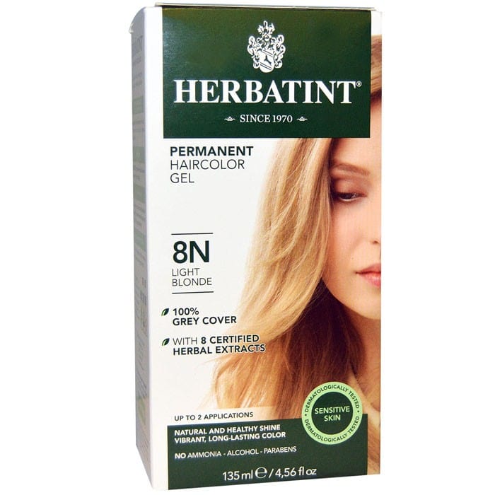 Herbatint 8N Light Blonde (Permanent), 135ml
