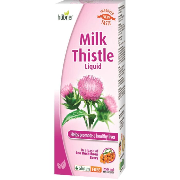 Hubner Milk Thistle Liquid with Sea Buckthorn (Great Tasting!)