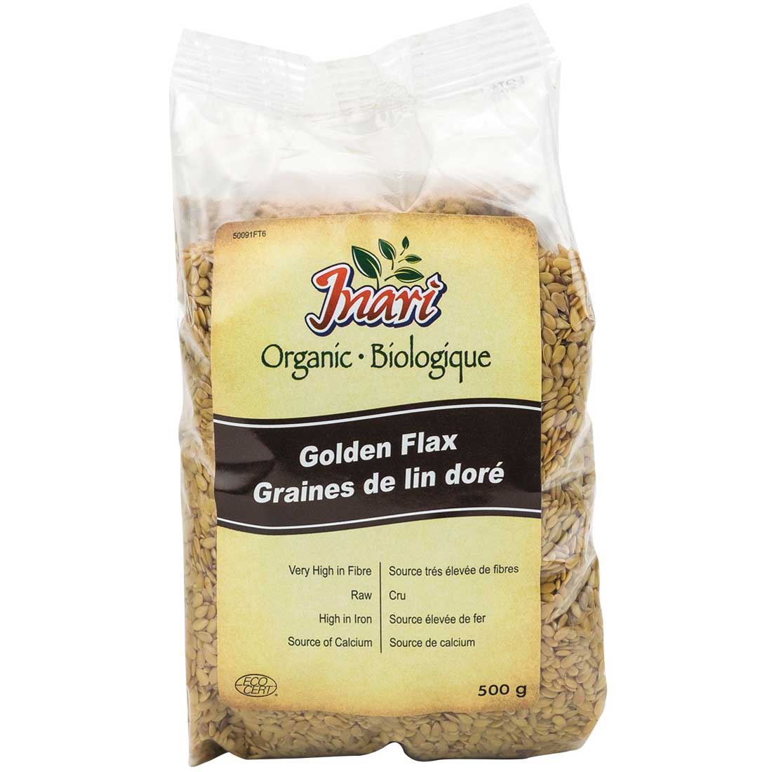 Inari Organic Golden Flax Seeds (Whole)