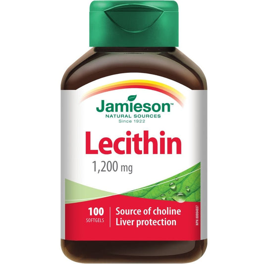 Jamieson Lecithin 1,200mg, 100 Softgels