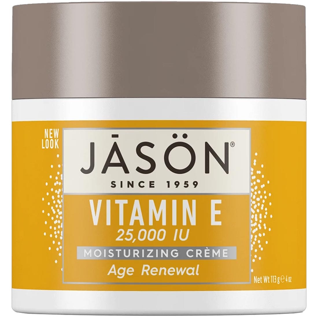 Jason Vitamin E 25,000 IU Age Renewal Moisturizing Creme, 113g