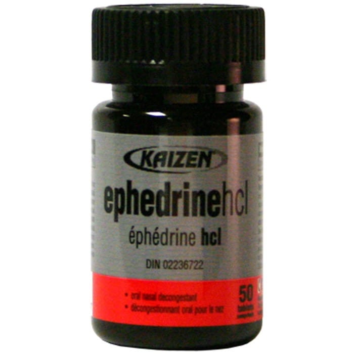 Kaizen Ephedrine 8mg *Bottles* (Ships within Canada Only)