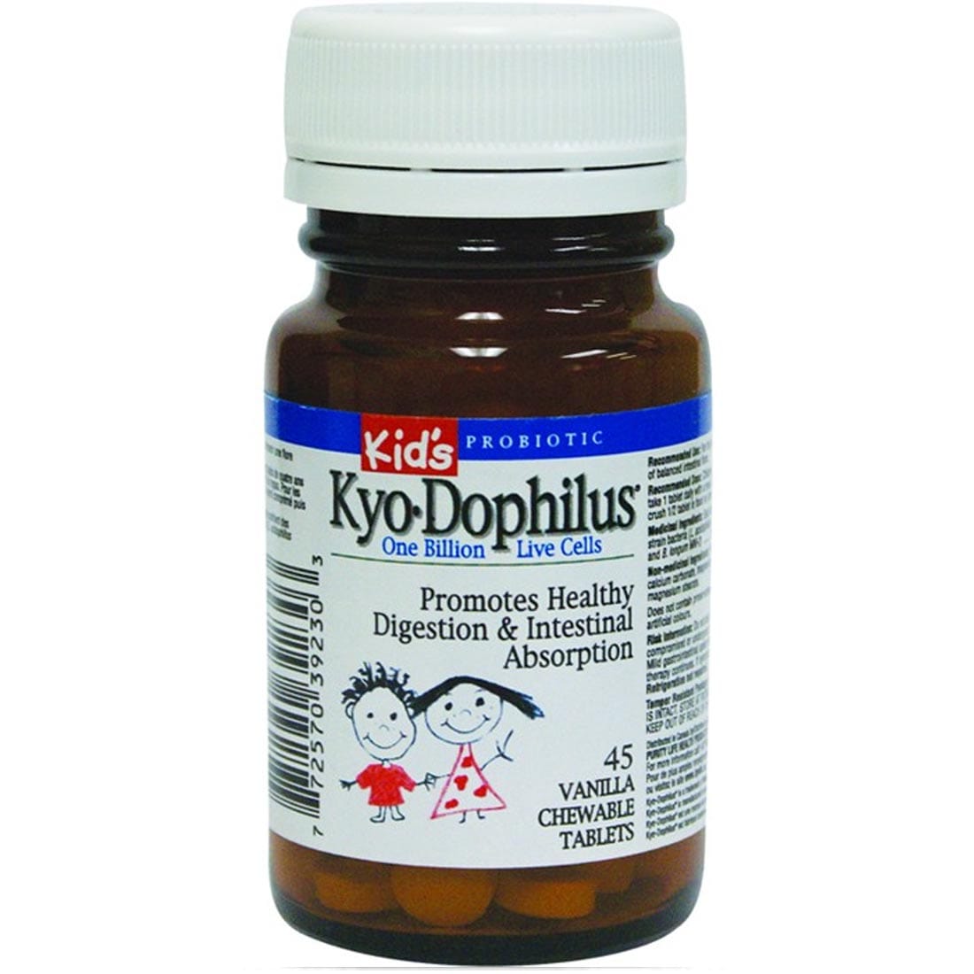 Kyolic Kids Kyo Dophilus, 1 Billion, 45 Chewable Tablets
