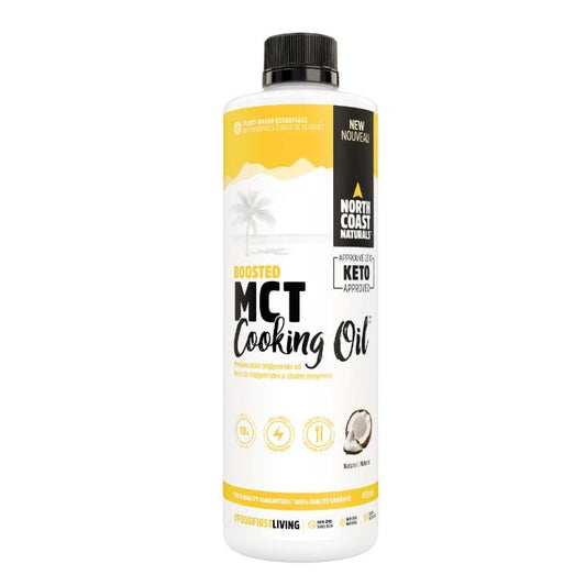 North Coast Naturals Boosted MCT Cooking Oil (C8 and C10), 473ml