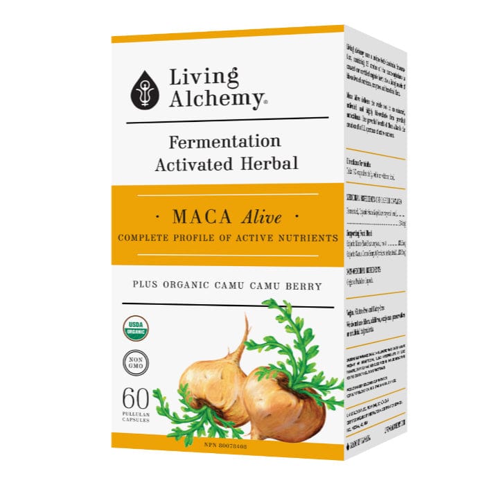 Living Alchemy Maca Alive, 60 Capsules