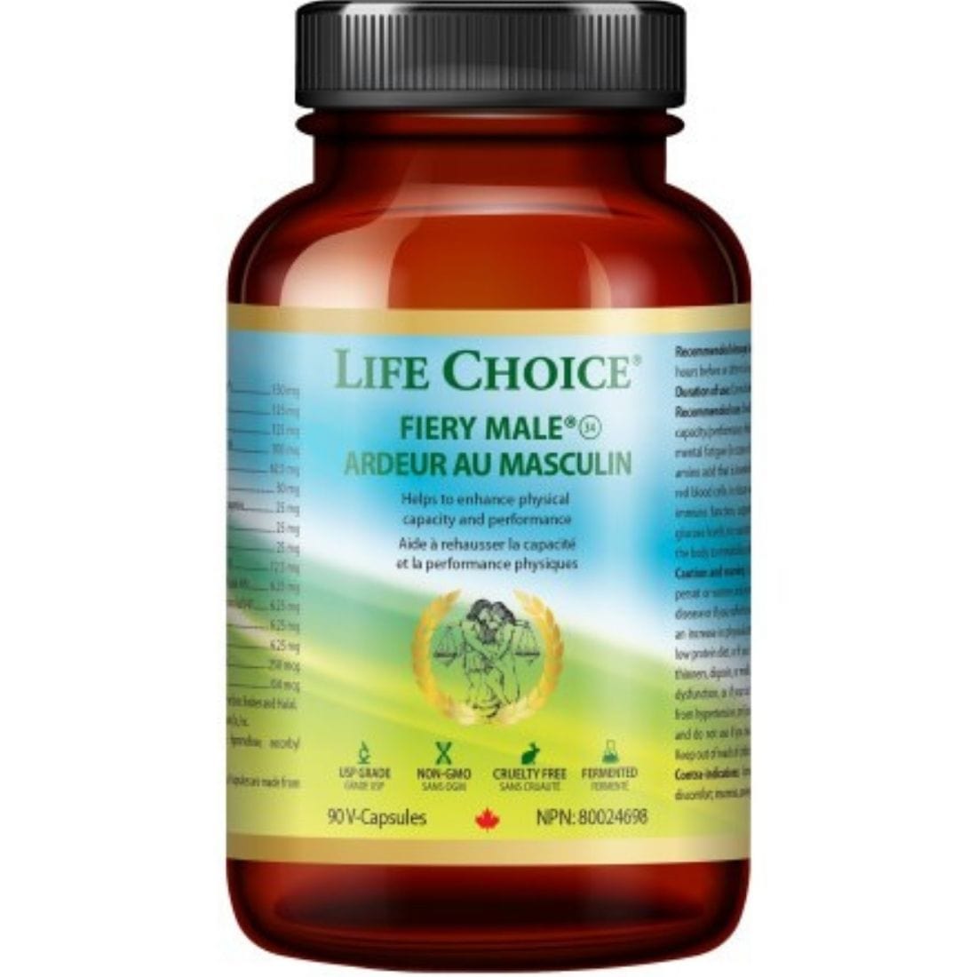 Life Choice Fiery Male, 90 V-Capsules