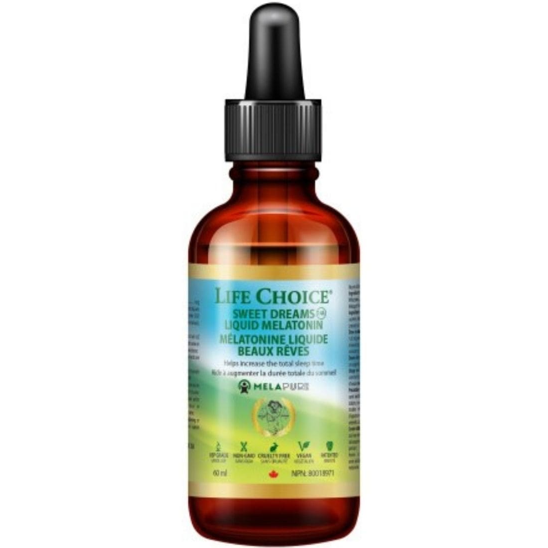 Life Choice Sweet Dreams Liquid Melatonin Melapure, 60ml