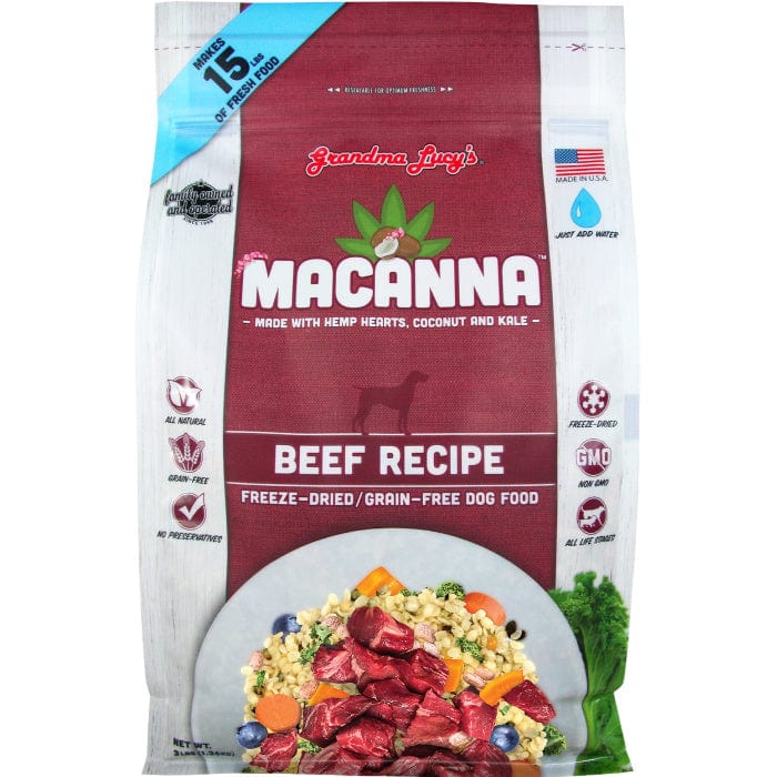 Grandma Lucy's MACANNA BEEF Dog Food