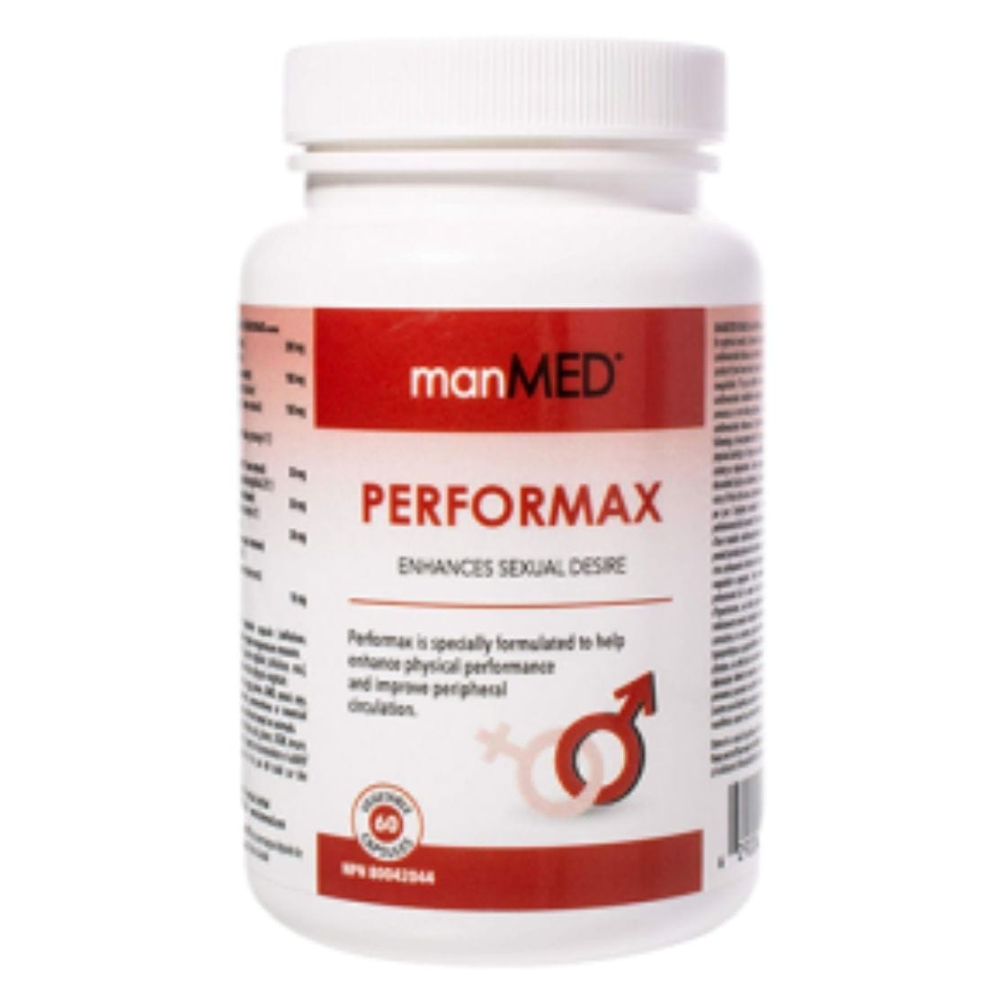 ManMed Performax, 60 Vegetable Capsules