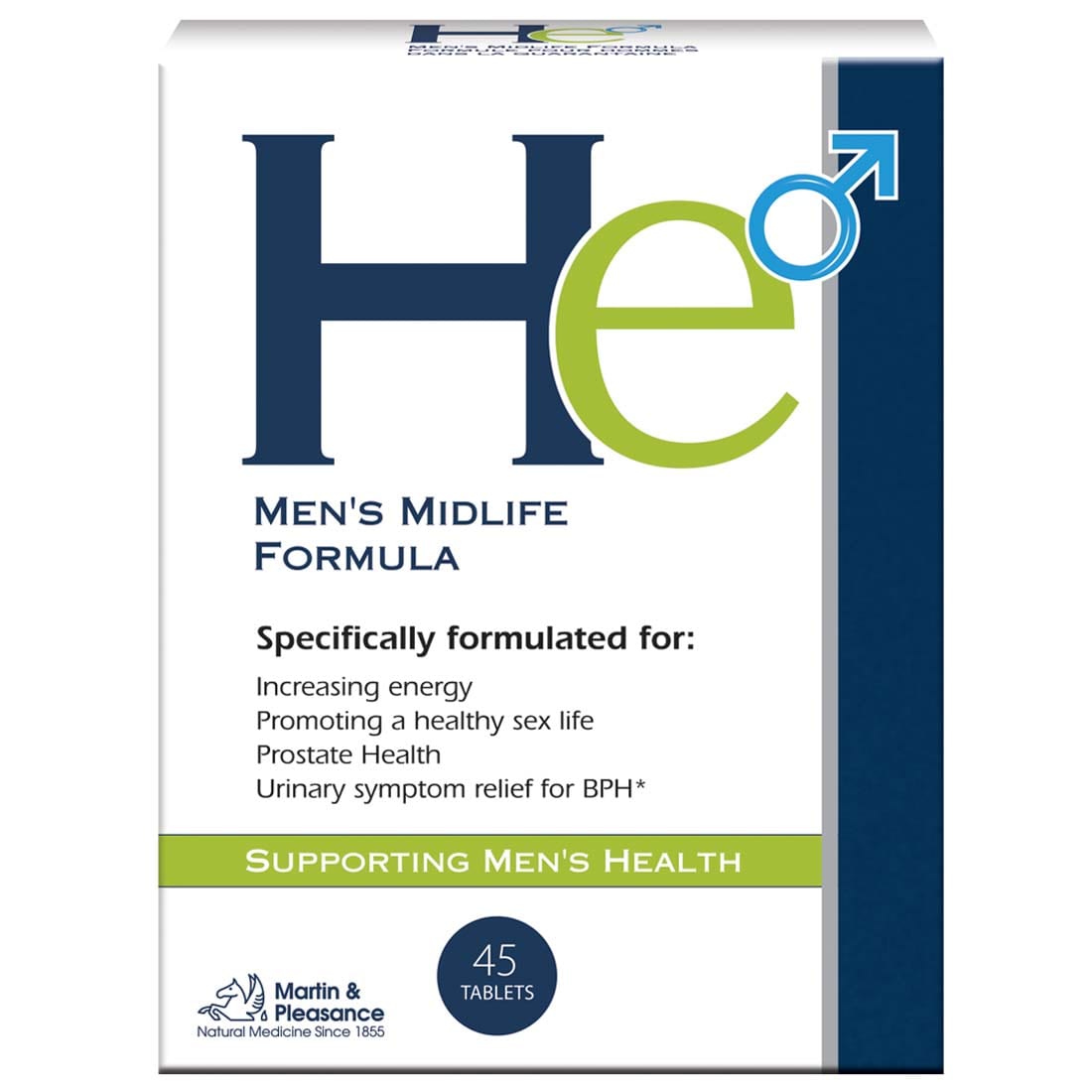 Martin & Pleasance HE Mens Midlife Formula, 45 Tablets