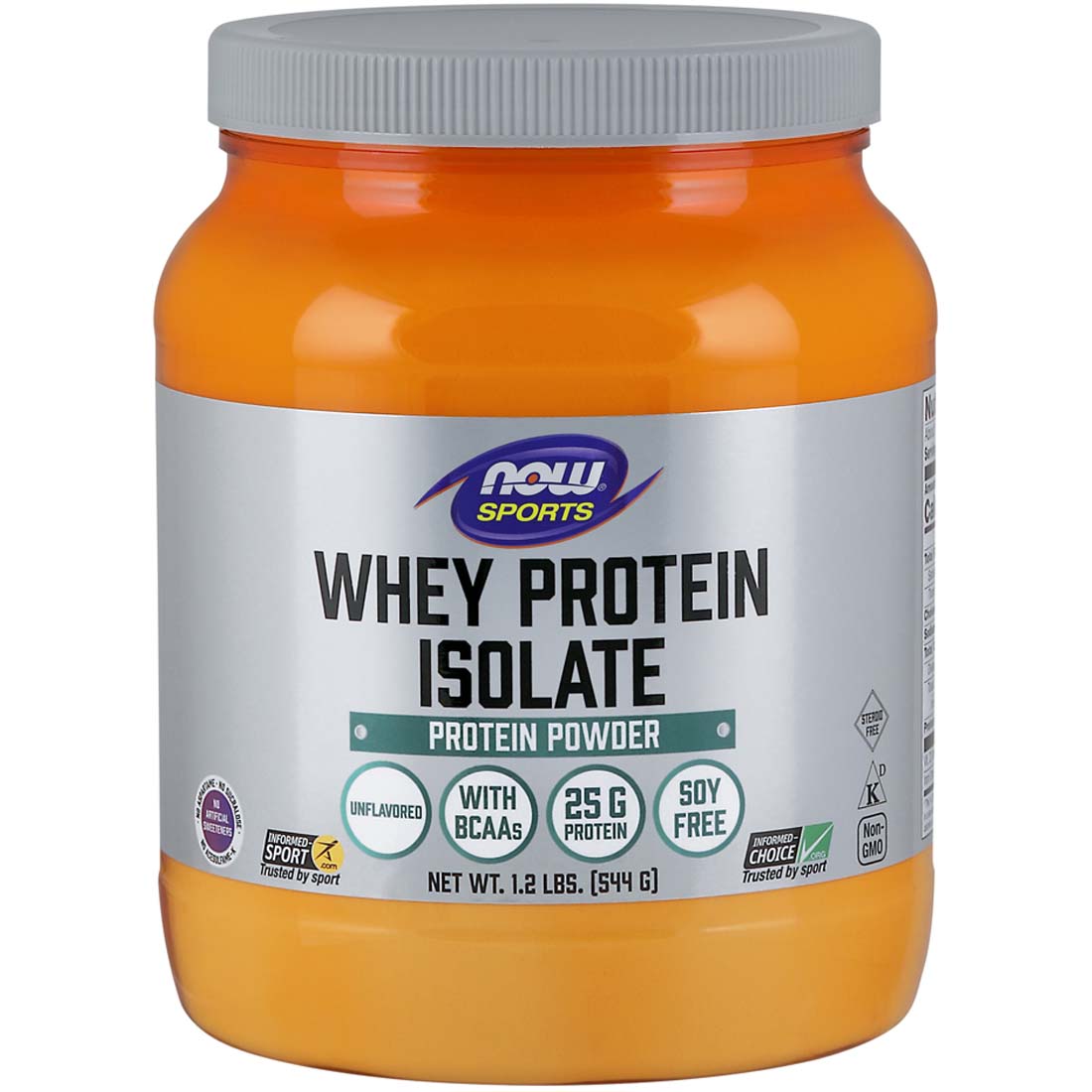 NOW 100% Natural Whey Isolate Protein (Microfiltered)