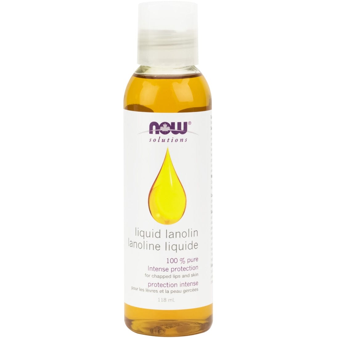 NOW 100% Pure Lanolin Liquid, 118ml