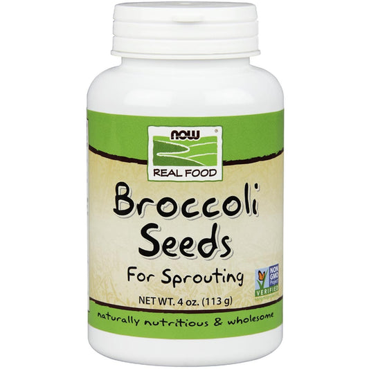 NOW Broccoli Seed for Sprouting, 113g