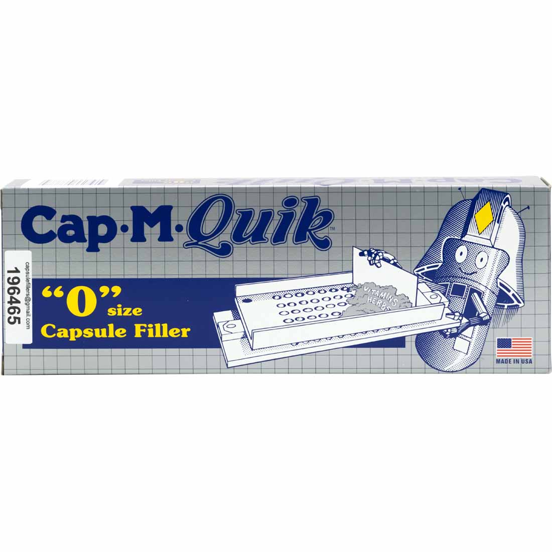 NOW Cap.M.Quik Capsule Filler (Tamper not included) – Vitamart.ca