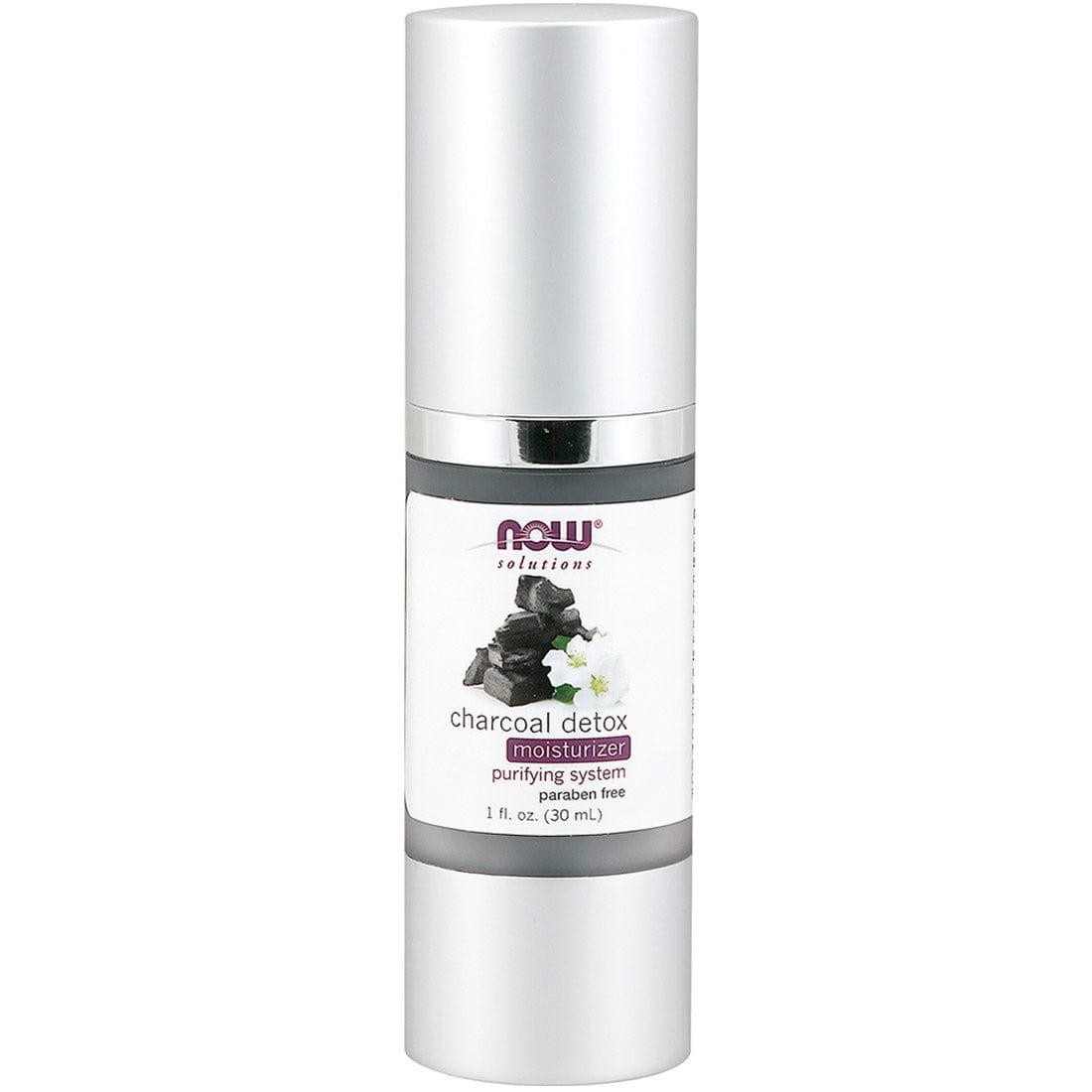 NOW Charcoal Detox Moisturizer, 30ml