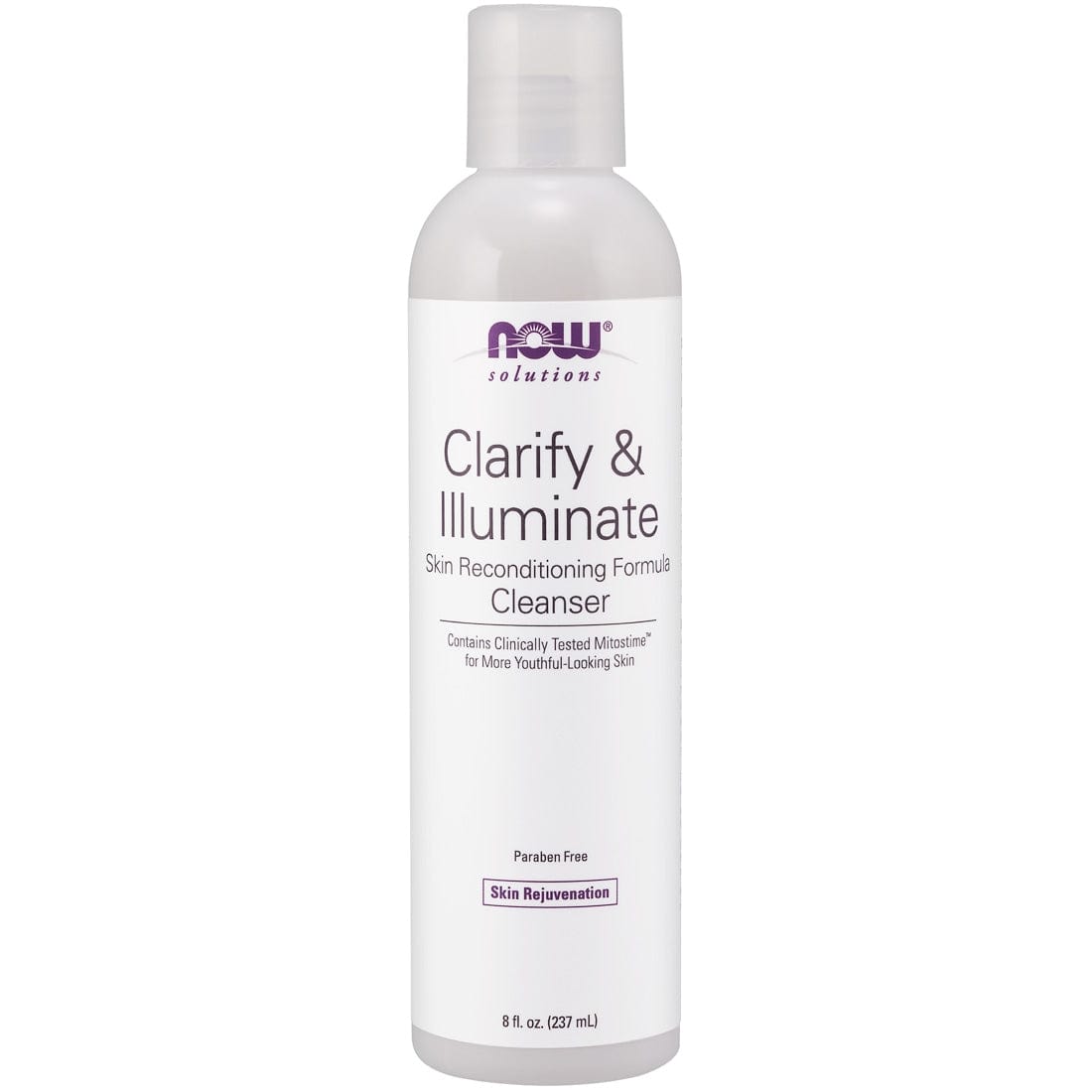 NOW Clarify & Illuminate Facial Cleansing Gel, 237ml
