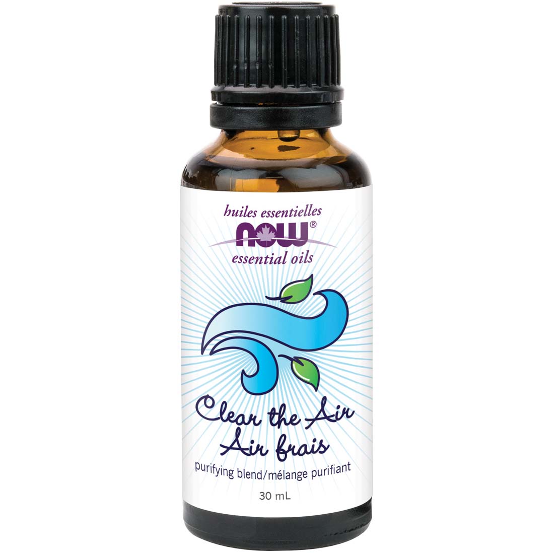 NOW Clear the Air Essential Oil Blend, 30ml