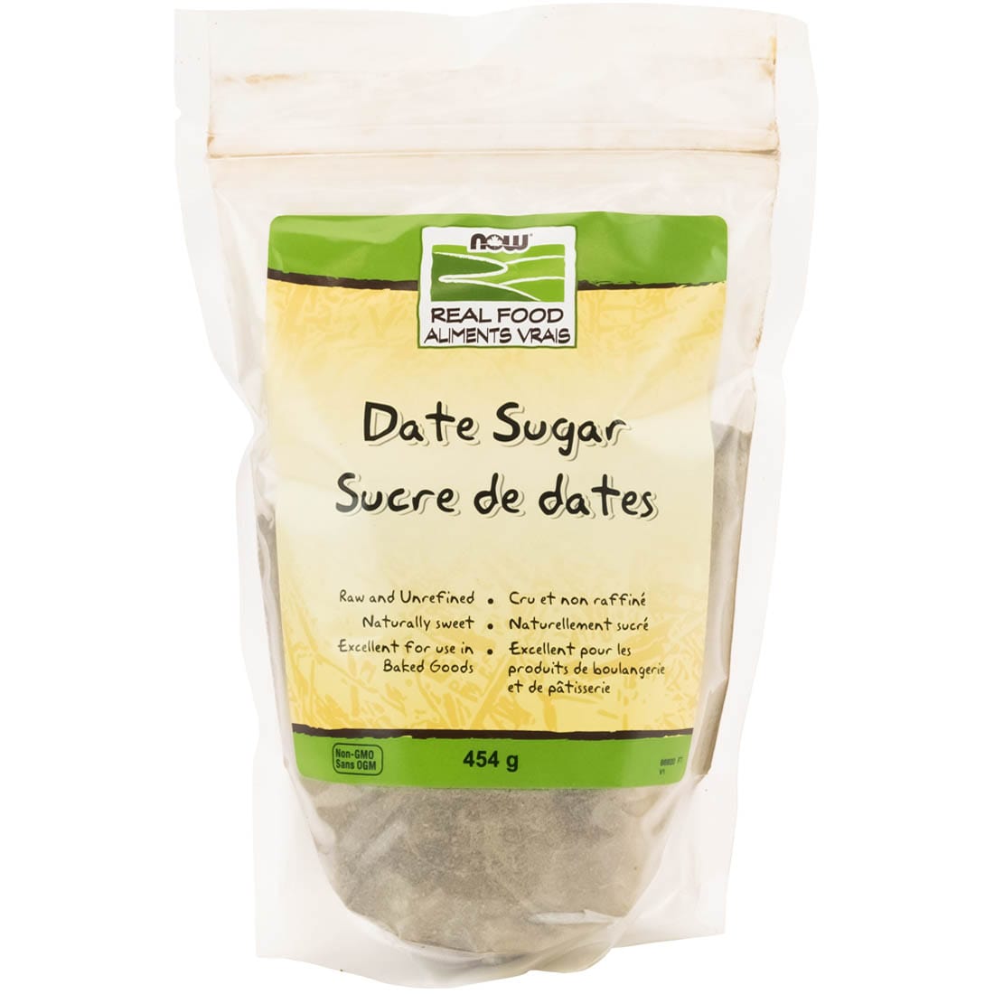 NOW Date Sugar, 454g