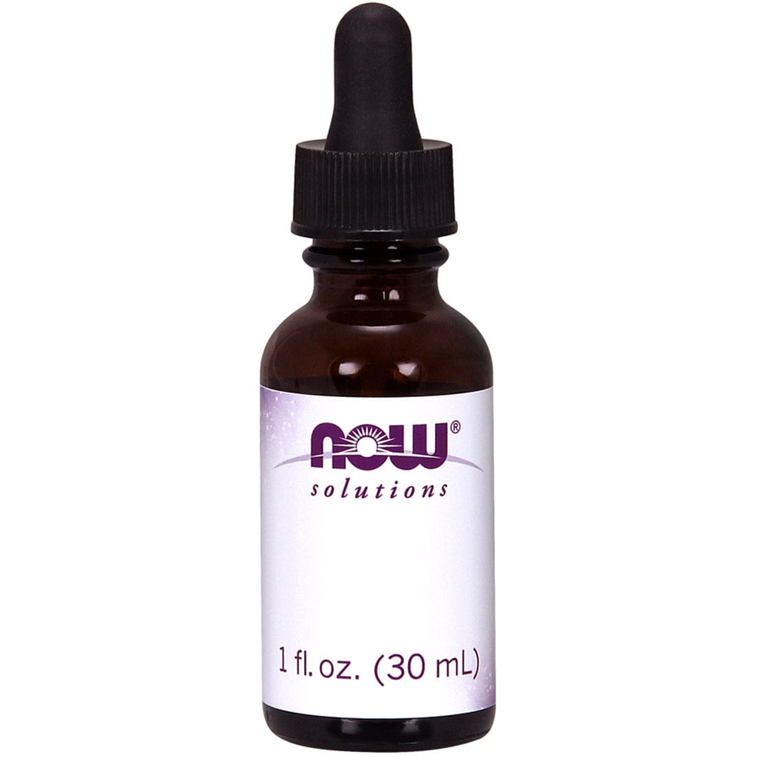 NOW Empty Amber Glass Bottles with Dropper