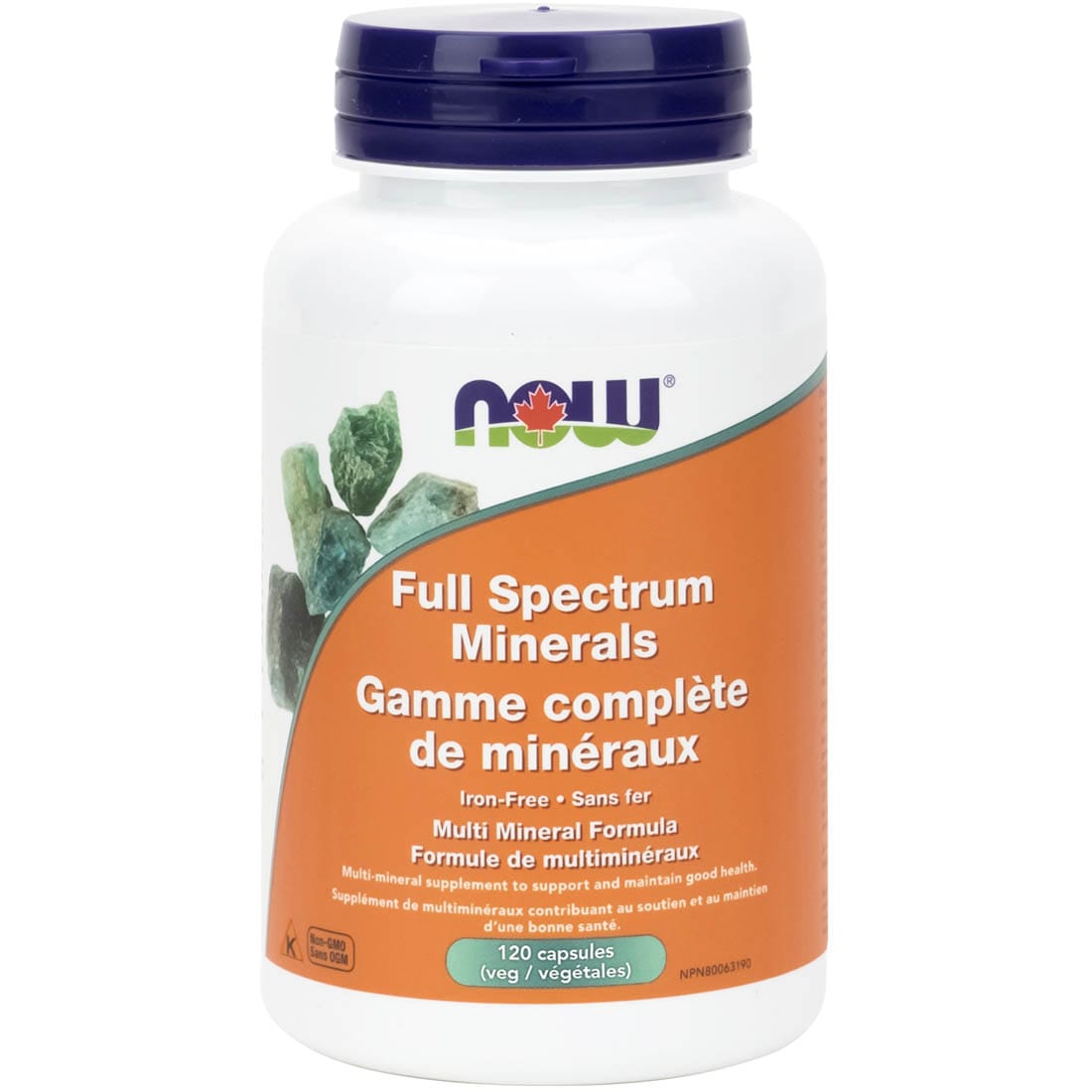NOW Full Spectrum Minerals, 120 Capsules