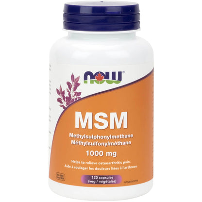 NOW MSM, 1000mg
