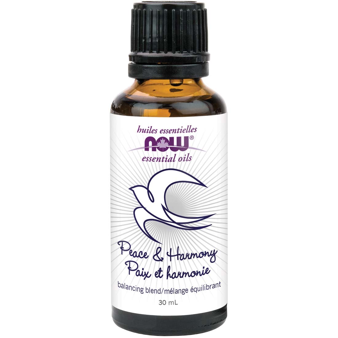 NOW Peace & Harmony Essential Oil Blend, 30ml