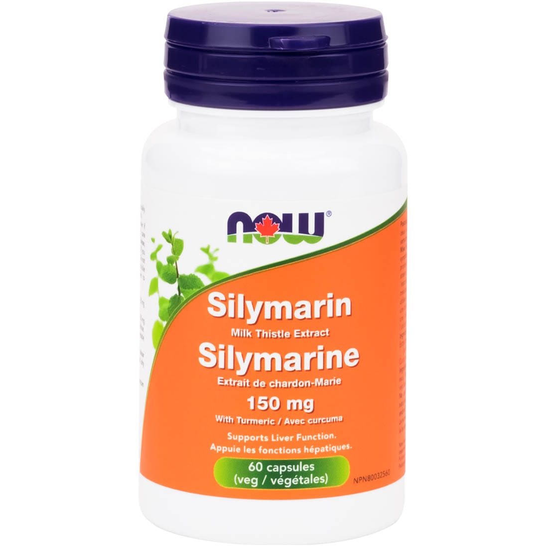 NOW Silymarin Milk Thistle Extract 150mg + Turmeric