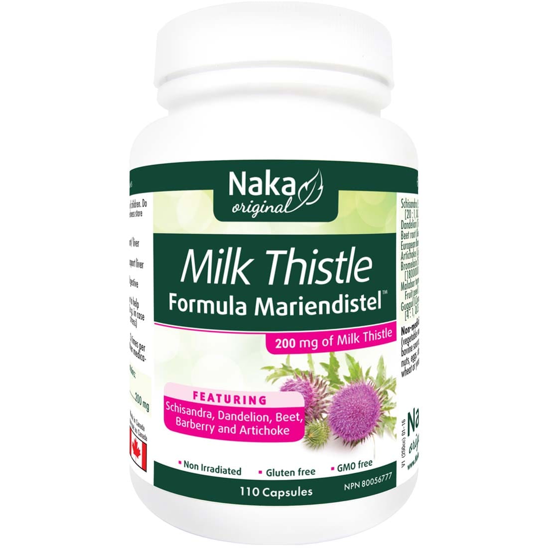 Naka Herbs Milk Thistle 200mg