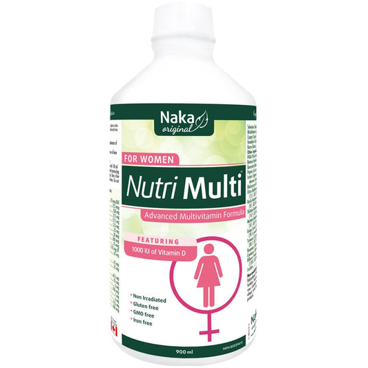 Naka Herbs Nutri Multi For Women, Advanced Liquid Multivitamin