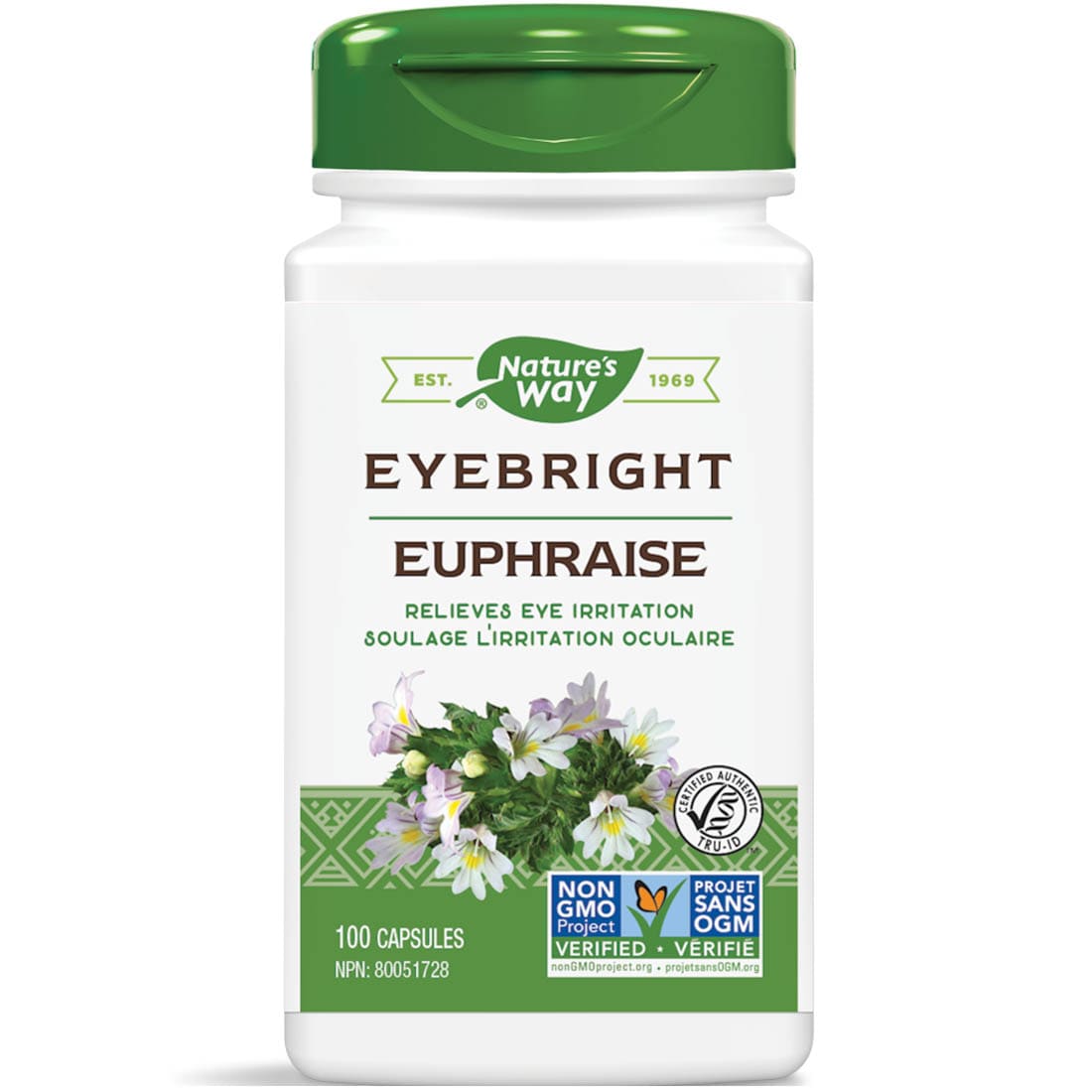 Nature's Way Eyebright, 100 Capsules