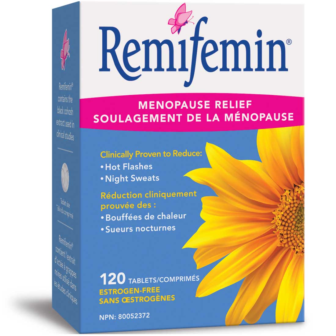 Nature's Way Remifemin Menopause Relief, 120 Tablets