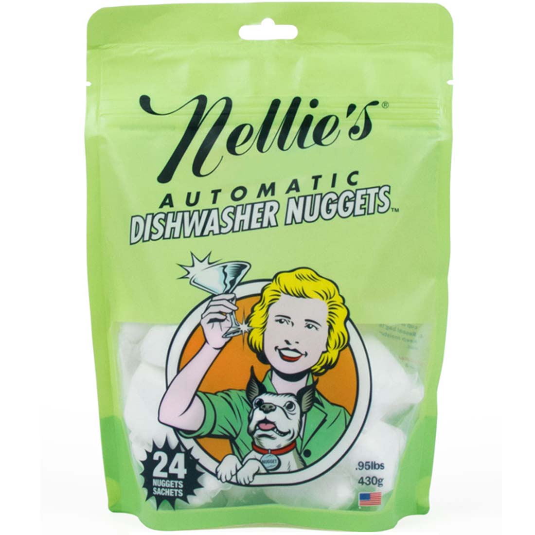 Nellie's All Natural Automatic Dishwasher Nuggets, 24 Nuggets